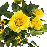 Троянда жовта, 30 см ELISEY, фото 2