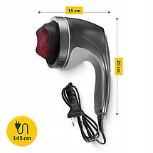 Ручний антицелюлітний масажер для тіла 4FIZJO Body Shaping 4 в 1 4FJ0558 Black Poland, фото 2