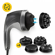 Ручний антицелюлітний масажер для тіла 4FIZJO Body Shaping 4 в 1 4FJ0558 Black Poland, фото 4