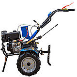 Мотоблок ДТЗ 560ДНЕ-К (колеса 4.00-10) + фреза (заводське паковання), фото 3