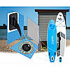 Надувна SUP дошка THUNDER Planet 320 см із ваговою Blue Poland, фото 8