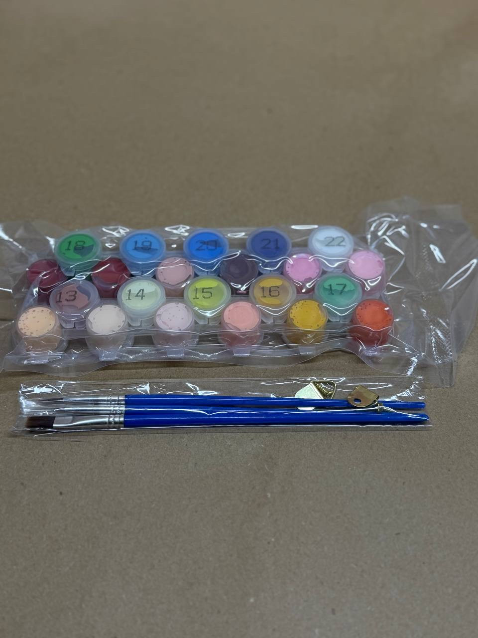 Набір для розфарбовування за номерами олійними фарбами, фото 1