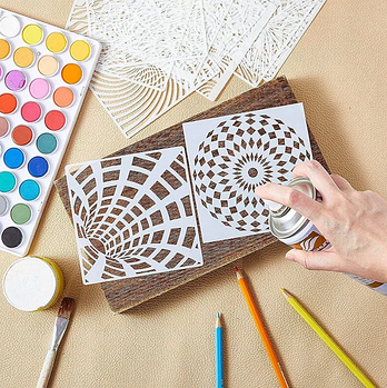 Трафарети для тортів або трафарети для стіни, малювання, декору та іншого 36 шт