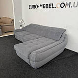 Розкладний кутовий в тканині диван, фото 3