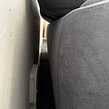 Розкладний кутовий в тканині диван, фото 9