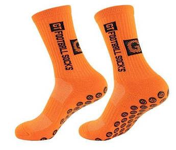 Шкарпетки дитячі FOOTBALL SOCKS GT (жовтогарячий) ATGT-S-008, Жовтогарячий, Розмір (EU) — 30-35