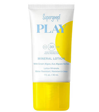 Сонцезахисне молочко Supergoop! Play Mineral Lotion SPF30 30ml – для ефективного захисту від сонця