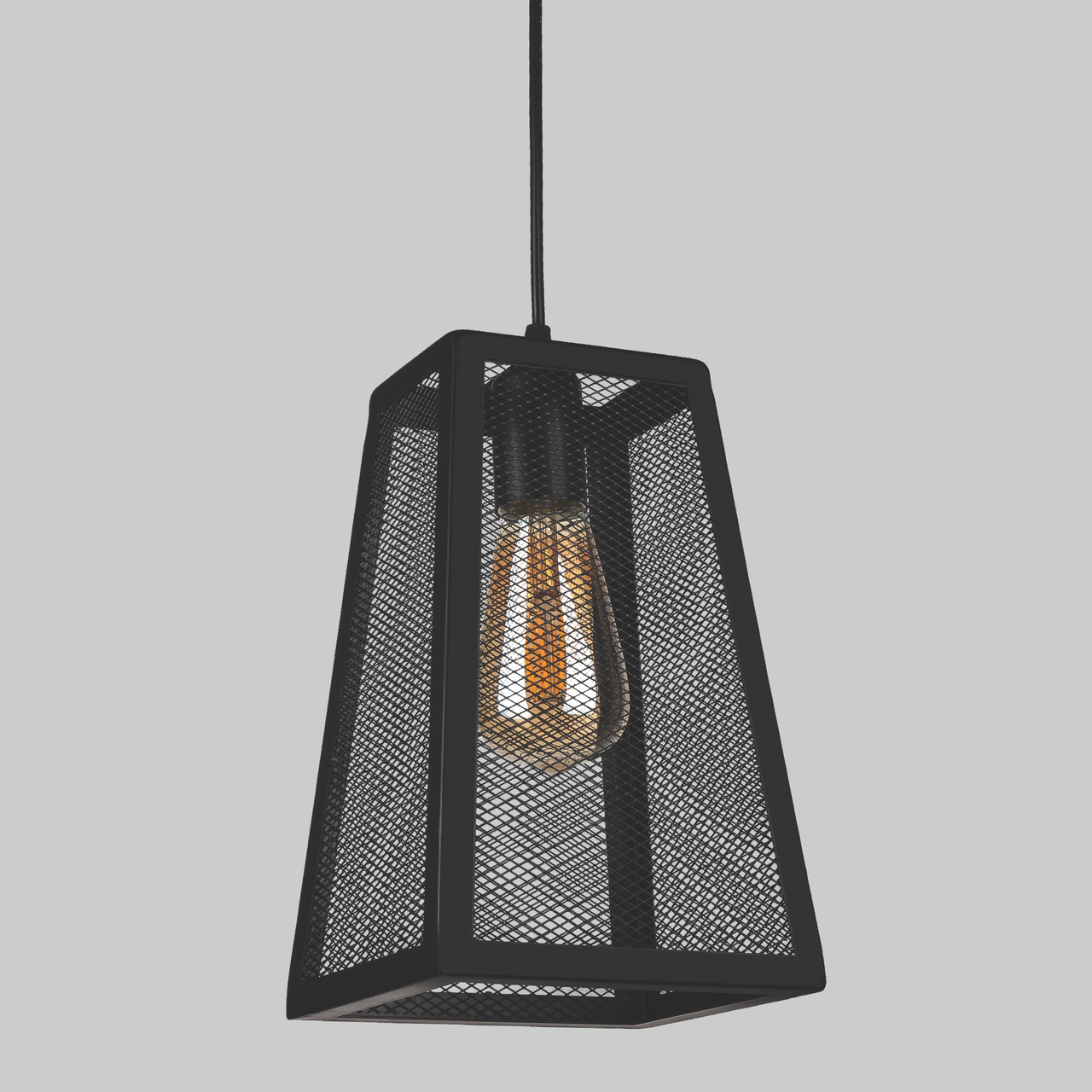 Чорний підвіс у стилі лофт (907-019F-1 BK)