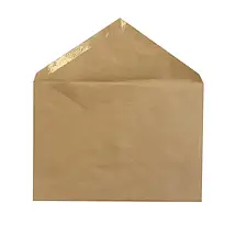 Конверт С5 крафтовий із трикутним клапаном (227мм*163 мм) коричневий, 80 гр, мокроклейка, фото 5