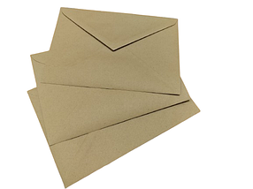 Конверт С5 крафтовий із трикутним клапаном (227мм*163 мм) коричневий, 80 гр, мокроклейка, фото 3