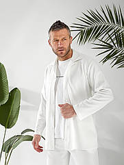 Крутезний чоловічий костюм рубчик літо 208 Розміри М- XL