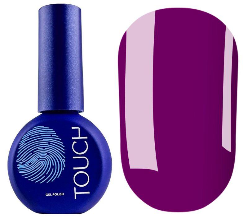 Гель-лак вітражний Touch gel polish Алхімія №09 Catalyst, 9 мл (бузковий прозорий)