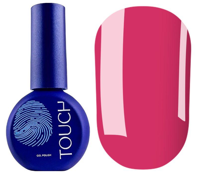 Гель-лак вітражний Touch gel polish Алхімія №10 Extract, 9 мл (малиновий прозорий)