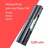 Акумуляторна батарея T54FJ N3X1D 5200mAh для Dell Latitude E5430 E5530 E6420 E6430 E6440 E6520 E6530 E6540