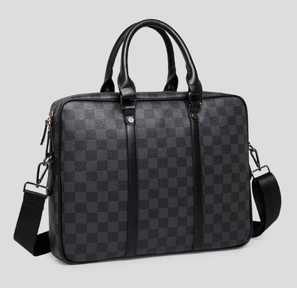 Чоловічий діловий портфель для документів, офісна сумка формат А4, фото 1