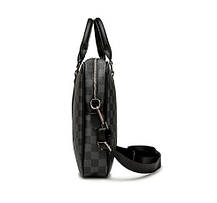 Чоловічий діловий портфель для документів, офісна сумка формат А4, фото 2