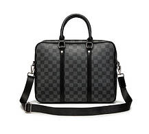 Чоловічий діловий портфель для документів, офісна сумка формат А4, фото 4