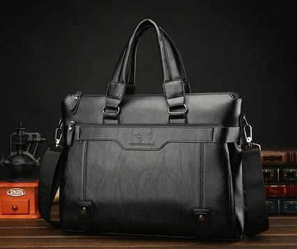 Чоловіча сумка портфель для документів А4 офісна, фото 1