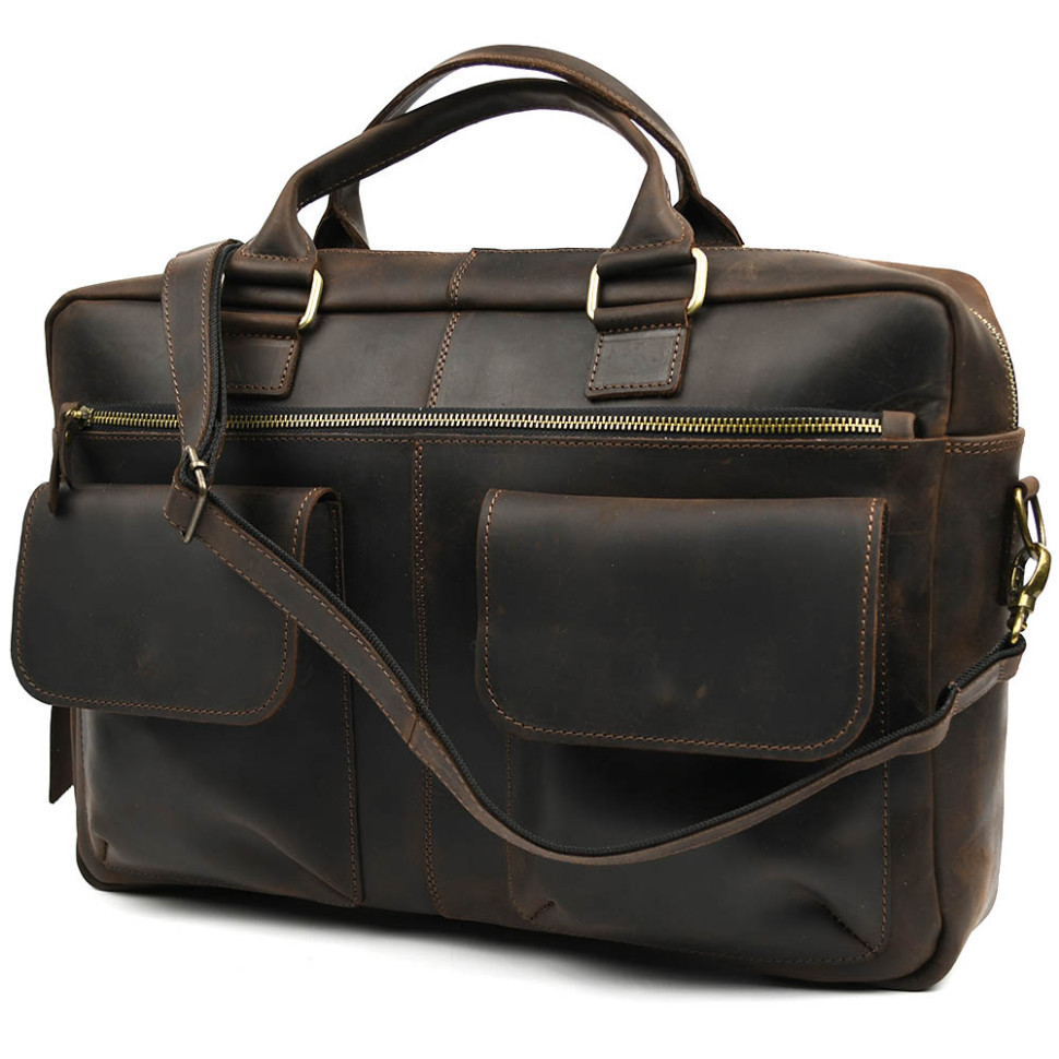 Велика шкіряна сума для документів, нотубука 17 дюймів TARWA RC-3160-4sa