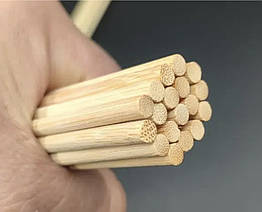 Віник з товстими прутиками 1шт Бамбуковий масажний 56см