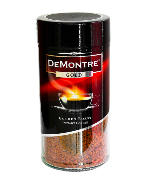Кава розчинна сублімована DeMontre Gold, 200 г, фото 1