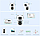 Wi-Fi камера відеоспостереження з подвійним обективом iCSee вай фай камера вулична поворотна, фото 8