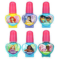 Lip Smacker, Disney Princess, колекція лаків для нігтів, 6 упаковок по 5,7 мл (0,19 рідк. унції)