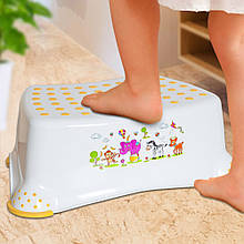 Сходинка дитяча Irak Plastik 40 x 27 x 15 см, Білий (DRK)