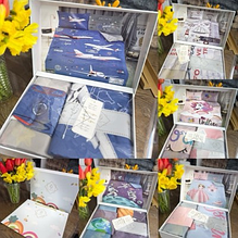 Постіль дитяча Laura Grand матеріал 100% котон комплект із ковдрою мікс кольору в пакованні від 5 шт.