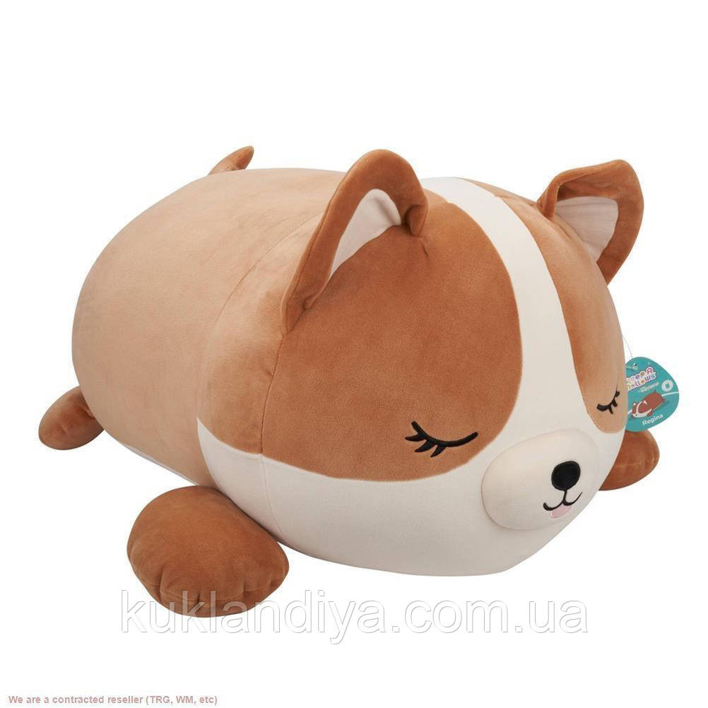 Мʼяка іграшка Squishmallows  Коргі Регіна 76см, фото 1