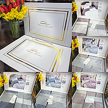 Постіль Laura Grand матеріал 100% котон розмір Сімейний мікс кольору в пакованні від 5 шт.