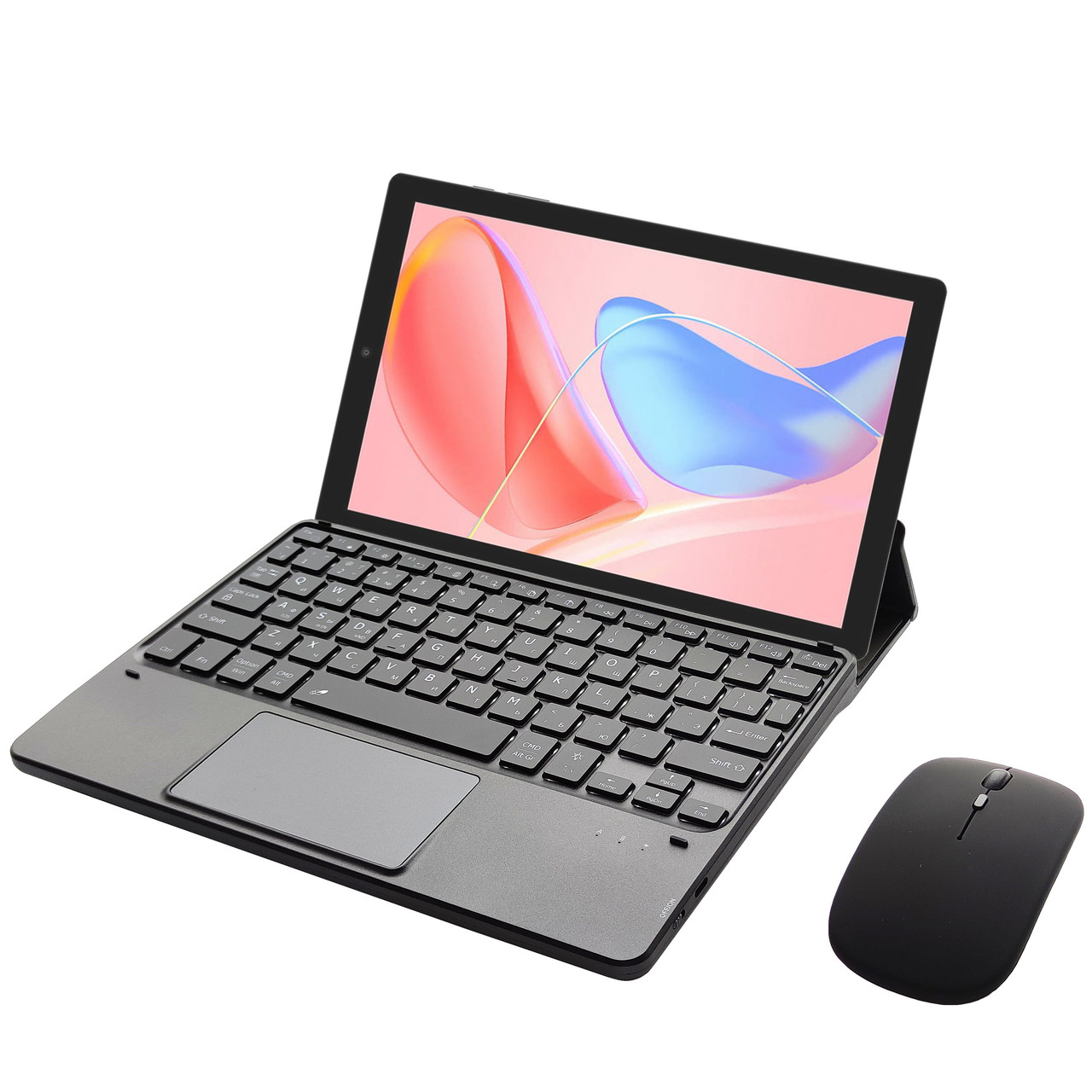 Клавіатура-підставка бездротова Smart Keyboard + Мишка для Chuwi HiPad X Ukr+Eng Black, фото 1