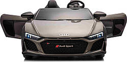 Дитяча акумуляторна машинка Audi Spyder R8 LIFT Сіра