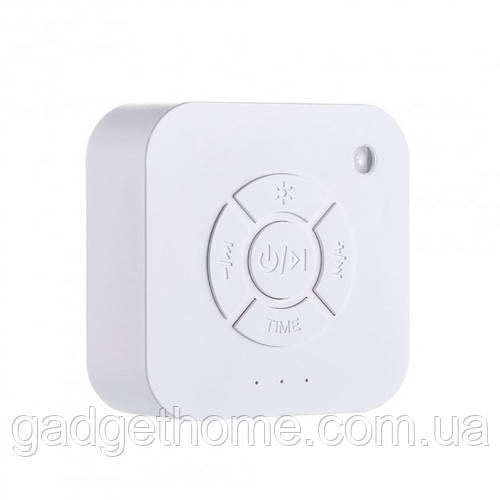 ТОП! Колонка генератор білого шуму з таймером 800мАг, 9 мелодій, Q1 - (gHome), фото 1