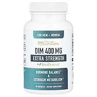 SMNutrition, DIM, посиленої дії, 400 мг, 90 капсул
