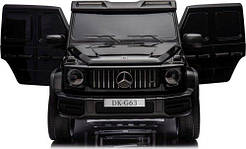 Дитяча акумуляторна машинка Mercedes Benz G63 AMG XXL MP4 Чорна