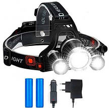 Ліхтарик налобний Boruit (X-Balog) RJ-3000 XM-L2 Powerful Headlamp 1600LM 4-Mode, фото 5
