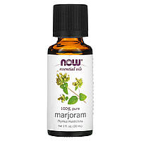 Олія майорану ефірна Now Foods (Marjoram Oil) 30 мл