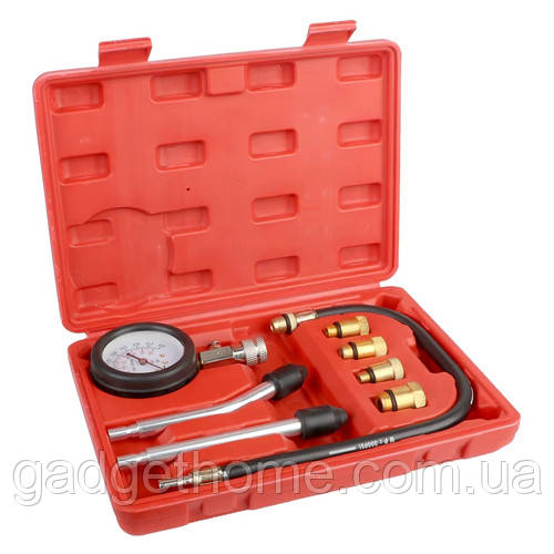 ТОП! Компресометр тестер рівня компресії для бензинових двигунів 8предметів - (gHome), фото 1