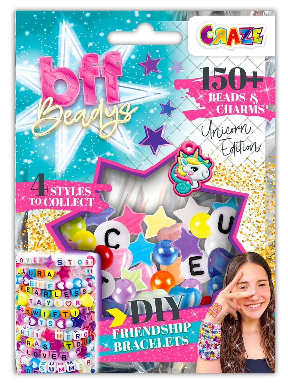 Набір Craze Бусини і шарми BFF, 150 шт