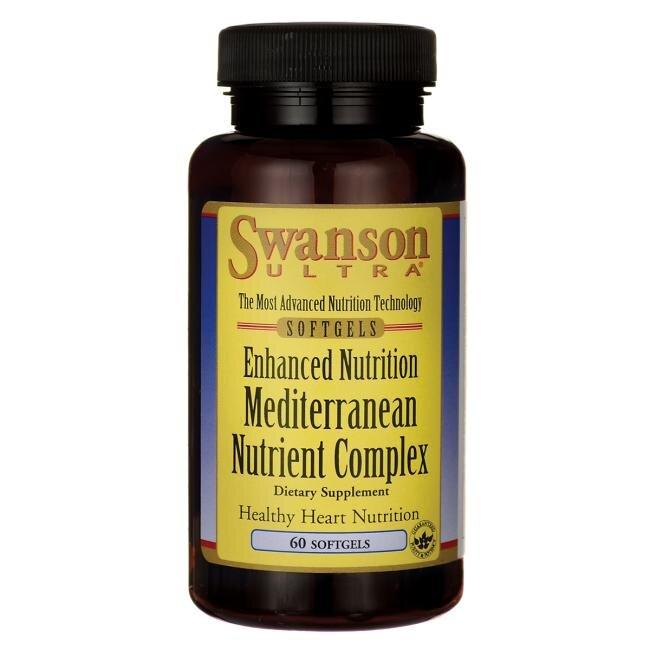 Середземноморський поживний комплекс, Mediterranean Nutrient Complex, Swanson, 60 капсул