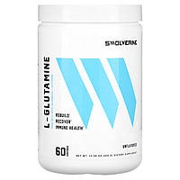 Swolverine, L-глютамін, без смаку, 10,58 унцій (300 г)