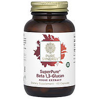 Бета-глюкан 1,3 екстракт водоростей The Synergy Company (SuperPure Beta 1,3 Glucan Algae Extract) 60 вегетаріанських капсул