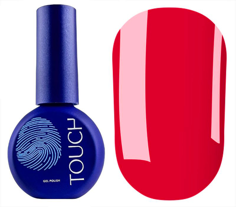 Гель-лак Touch Neon gel polish №1, 9 мл (червоний яскравий)