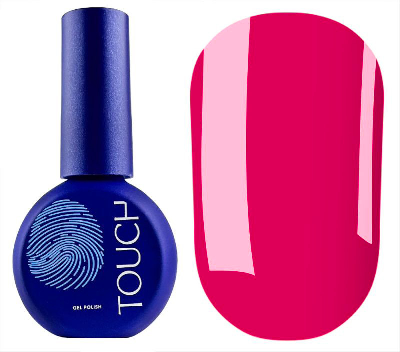Однофазний гель-лак Touch Solo Gel Polish №16, 9 мл (малиновий)