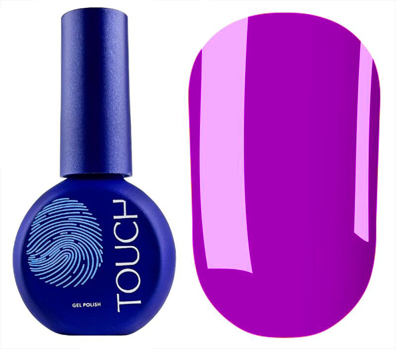Гель-лак Touch Neon gel polish №4, 9 мл (фіолетовий яскравий)