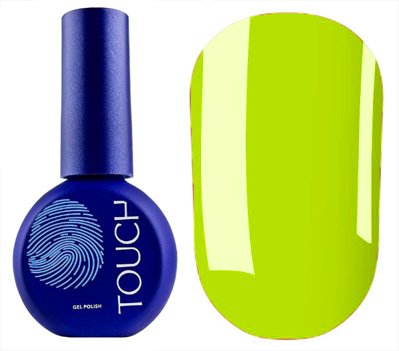 Гель-лак Touch Neon gel polish №7, 9 мл (жовтий яскравий)