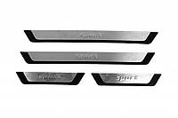 Накладки на пороги Flexill (4шт) Sport для Volkswagen Golf 5 2003-2009 гг