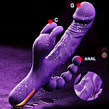 Вібратор Jack Rabbit 3 in 1 Hot Pleasure, фото 6