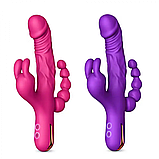 Вібратор Jack Rabbit 3 in 1 Hot Pleasure, фото 7